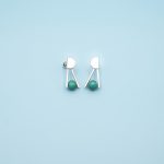 Earrings "Eclipse" 950 silver - Image 3