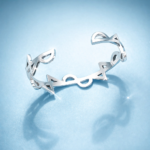 Estela Bracelet — 950 Silver Minimalist Sculptural Bracelet (Icónica Collection) - Image 5