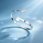 A Lot More Than Two — Adjustable Bracelet (950 Silver)