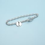 "Chain bracelets" with ROX clasp, 950 silver - Image 4