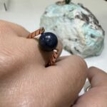 Copper individual ring. - Image 3