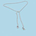 Necklaces "A lot more that two" silver 950 & circone - Image 2