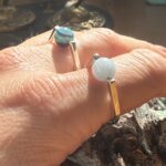 Anillo “ Único” según tu signo, tu cuarzo.