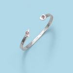 Bracelets "A lot more than two" 950 silver & circone - Image 3