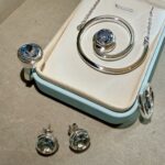 Custum Spiral Necklace, Aquamarine from India . - Image 4