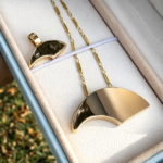 14K Mini Cuba Island Pendant - Image 2