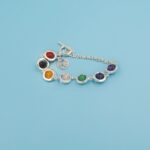 Seven Chakra Bracelet — Limited Edition | Intentional Jewelry in 950 Silver - Image 2