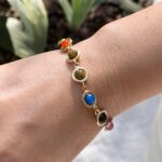 Pulsera Personalizada 7 Chakras 14K