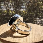Beauty Within Ring — 950 Silver Minimalist Mirror Band (Seducción Collection) - Image 3