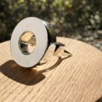 Beauty Within Ring — 950 Silver Minimalist Mirror Band (Seducción Collection) - Image 2