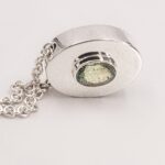 Energy Balance Necklace – Silver 950 & Natural Quartz - Image 2