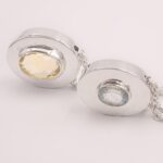 Energy Balance Necklace – Silver 950 & Natural Quartz - Image 9