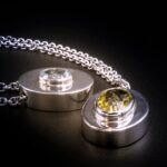Energy Balance Necklace – Silver 950 & Natural Quartz - Image 4