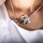 Habanos Heart Necklace — Citrine