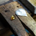Habanos Heart Necklace — Citrine - Image 3