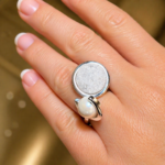 Druzy & Pearl Ring - Image 2